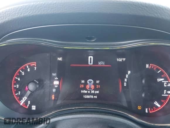 2020 Dodge Durango GT Plus with VIN 1C4RDJDG1LC261634, listed as a IAAI auction lot 42692127 with 103,978 mi miles and . Bid and sale history available at DreamBid. Image 7.