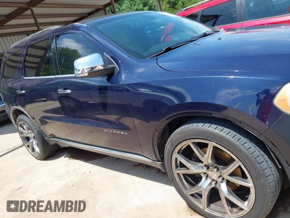 2013 Dodge Durango Citadel with VIN 1C4SDHET2DC665680, listed as a IAAI auction lot 42407968 with 214,019 mi miles and . Bid and sale history available at DreamBid. Image 13.