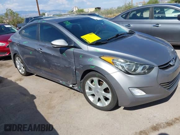 2011 Hyundai Elantra Limited with VIN KMHDH4AE4BU128597, listed as a IAAI auction lot 42932860 with 138,587 mi miles and . Bid and sale history available at DreamBid. Image 1.