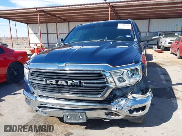2021 Ram 1500 Lone Star z VIN 1C6SRFFT2MN634705, wystawiony jako IAAI lot #41766574 z przebiegiem 111 458 mil mil oraz . Historia ofert i sprzedaży dostępna na DreamBid. Obrazek 12.