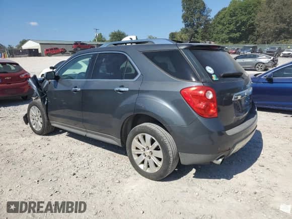 2010 Chevrolet Equinox 2LT with VIN 2CNFLPEYXA6370501, listed as a Copart auction lot 80347025 with 210,329 mi miles and Salvage title. Bid and sale history available at DreamBid. Image 2.