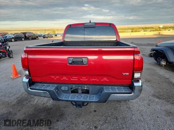 2019 Toyota Tacoma SR5 with VIN 3TMAZ5CN5KM111819, listed as a Copart auction lot 81325625 with 52,300 mi miles and Salvage title. Bid and sale history available at DreamBid. Image 6.