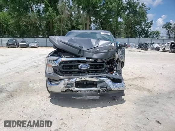 2021 Ford F-150 XL with VIN 1FTEW1CB5MKE08026, listed as a Copart auction lot 64234905 with 109,854 mi miles and Non repairable. Bid and sale history available at DreamBid. Image 14.