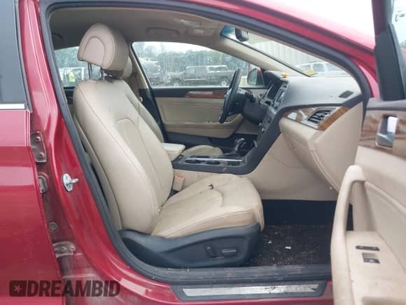 2015 Hyundai Sonata Limited with VIN 5NPE34AF8FH015008, listed as a IAAI auction lot 42699857 with 123,116 mi miles and . Bid and sale history available at DreamBid. Image 5.