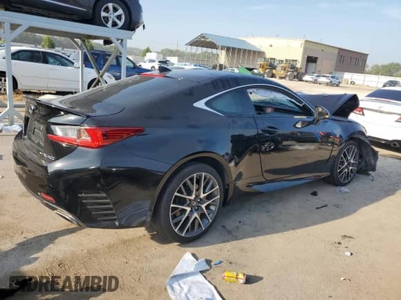 2017 Lexus RC 300 z VIN JTHSM5BC4H5003711, wystawiony jako Copart lot #80391425 z przebiegiem 33 220 mil mil oraz Szkoda całkowita • Salvage title. Historia ofert i sprzedaży dostępna na DreamBid. Obrazek 3.