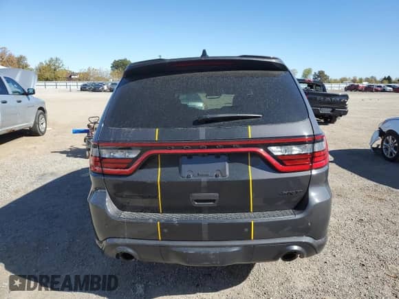 2024 Dodge Durango SRT 392 Premium с VIN 1C4SDJGJ3RC234274, выставлен на аукционе Copart как лот 86285805 с пробегом 301 миль миль и Списание • Salvage title. История ставок и продаж доступна на DreamBid. Изображение 6.