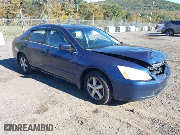 2005 Honda Accord EX-L with VIN 1HGCM56815A094288, listed as a IAAI auction lot 43418278 with 230,428 mi miles and . Bid and sale history available at DreamBid. Image 1.