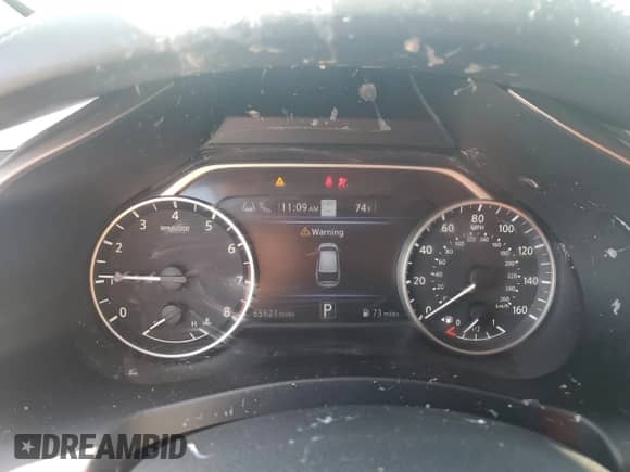 2019 Nissan Murano SV с VIN 5N1AZ2MJ5KN141656, выставлен на аукционе Copart как лот 80624155 с пробегом 65 621 миль миль и Списание • Salvage title. История ставок и продаж доступна на DreamBid. Изображение 9.