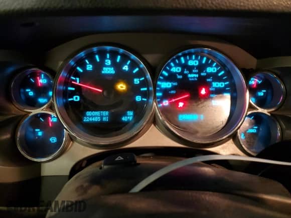 2013 Chevrolet Silverado 3500HD SRW LT z VIN 1GC4K0CG7DF138352, wystawiony jako Copart lot #84374374 z przebiegiem 224 485 mil mil oraz Szkoda całkowita • Salvage title. Historia ofert i sprzedaży dostępna na DreamBid. Obrazek 9.