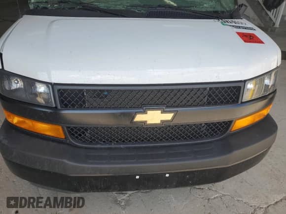 2023 Chevrolet Express Cargo z VIN 1GCWGBFP1P1249384, wystawiony jako Copart lot #64176105 z przebiegiem Nie podano mil oraz Szkoda całkowita • Salvage title. Historia ofert i sprzedaży dostępna na DreamBid. Obrazek 11.