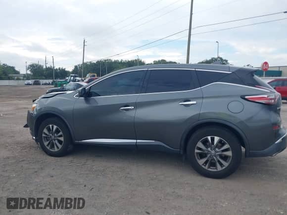 2017 Nissan Murano S with VIN 5N1AZ2MH7HN117543, listed as a IAAI auction lot 43163458 with 96,299 mi miles and . Bid and sale history available at DreamBid. Image 14.