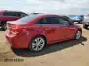 2012 Chevrolet Cruze LTZ with VIN 1G1PH5SC1C7177723, listed as a Copart auction lot 69117255 with 155,528 mi miles and Salvage title. Bid and sale history available at DreamBid. Image 3.