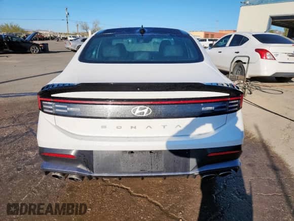 2024 Hyundai Sonata N Line с VIN KMHL54JC0RA359902, выставлен на аукционе Copart как лот 90835485 с пробегом 48 519 миль миль и Чистый • Clean title. История ставок и продаж доступна на DreamBid. Изображение 6.