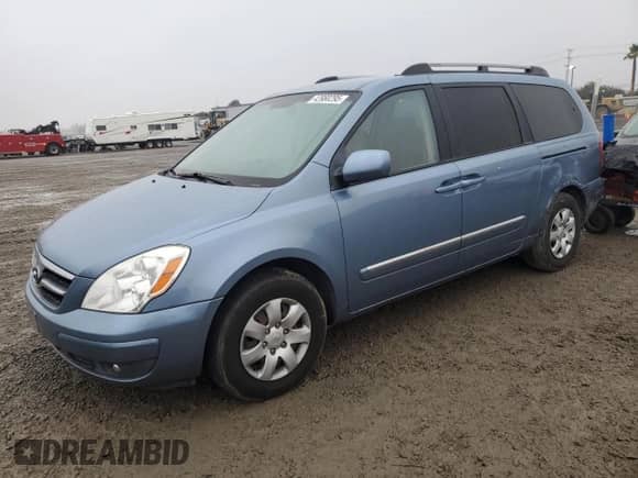 2007 Hyundai Entourage GLS с VIN KNDMC233376021555, выставлен на аукционе Copart как лот 43980295 с пробегом 171 200 миль миль и Списание • Salvage title. История ставок и продаж доступна на DreamBid. Изображение 1.