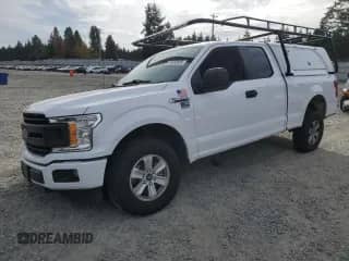 2019 Ford F-150 XL with VIN 1FTEX1EB7KKE39446, listed as a Copart auction lot 81455605 with 112,301 mi miles and Salvage title. Bid and sale history available at DreamBid. Image 1.
