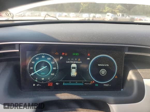 2022 Hyundai Tucson SEL Convenience with VIN KM8JFCA15NU041523, listed as a Copart auction lot 70531305 with 77,221 mi miles and Salvage title. Bid and sale history available at DreamBid. Image 9.