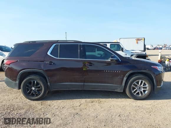 2020 Chevrolet Traverse LT Cloth with VIN 1GNERGKW4LJ154674, listed as a IAAI auction lot 42892202 with 112,308 mi miles and . Bid and sale history available at DreamBid. Image 13.