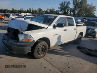 2010 Dodge 1500 ST with VIN 1D7RV1CP8AS130627, listed as a Copart auction lot 81276195 with 185,336 mi miles and Salvage title. Bid and sale history available at DreamBid. Image 1.