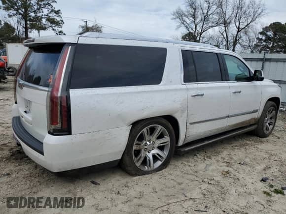 2016 Cadillac Escalade ESV Premium Collection с VIN 1GYS4JKJ9GR368671, выставлен на аукционе Copart как лот 49891945 с пробегом 62 876 миль миль и Списание • Salvage title. История ставок и продаж доступна на DreamBid. Изображение 3.
