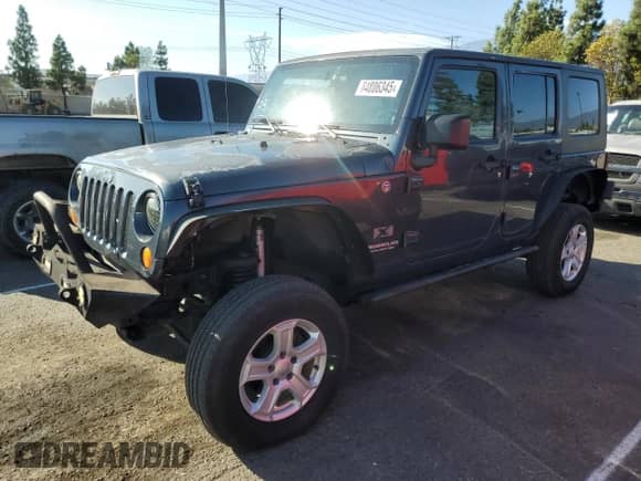 2007 Jeep Wrangler Unlimited X с VIN 1J8GA39167L155372, выставлен на аукционе Copart как лот 84806345 с пробегом 244 289 миль миль и Списание • Salvage title. История ставок и продаж доступна на DreamBid. Изображение 1.