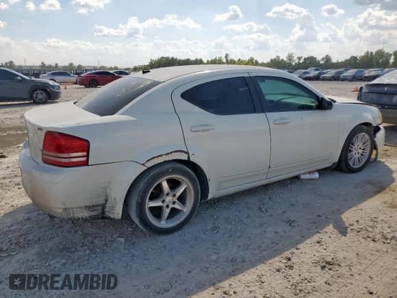 2008 Dodge Avenger SXT with VIN 1B3LC56J18N175455, listed as a Copart auction lot 81856045 with 230,578 mi miles and Salvage title. Bid and sale history available at DreamBid. Image 3.