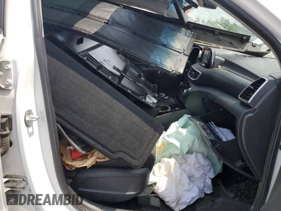 2019 Hyundai Tucson Night Edition with VIN KM8J33AL3KU952195, listed as a Copart auction lot 59745405 with 120,362 mi miles and Salvage title. Bid and sale history available at DreamBid. Image 7.