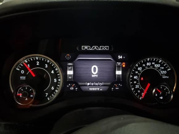 2023 Ram 1500 Big Horn with VIN 1C6SRFMT5PN637251, listed as a Copart auction lot 47489795 with 28,872 mi miles and Salvage title. Bid and sale history available at DreamBid. Image 9.