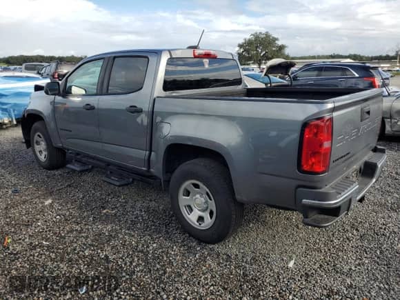 2021 Chevrolet Colorado 2WD Work Truck с VIN 1GCGSBENXM1222201, выставлен на аукционе Copart как лот 85576295 с пробегом 114 799 миль миль и На запчасти • Non repairable. История ставок и продаж доступна на DreamBid. Изображение 2.