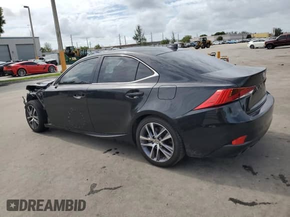 2020 Lexus IS 300 with VIN JTHAA1D20L5106408, listed as a Copart auction lot 64658435 with 95,335 mi miles and Salvage title. Bid and sale history available at DreamBid. Image 2.