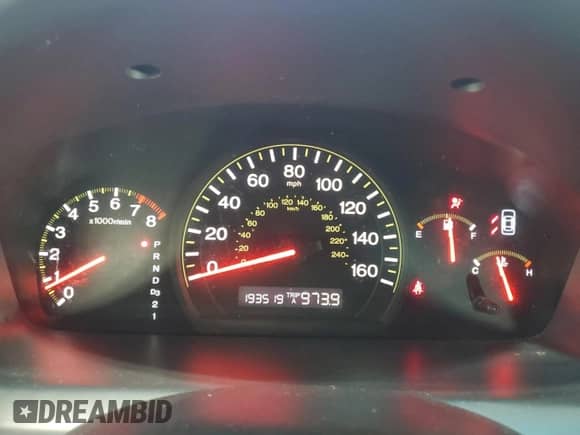 2005 Honda Accord EX-L with VIN 1HGCM66825A002577, listed as a Copart auction lot 87376725 with 193,519 mi miles and Salvage title. Bid and sale history available at DreamBid. Image 9.