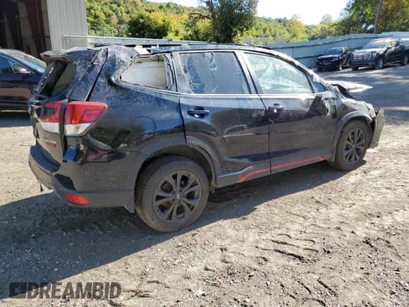 2021 Subaru Forester Special Sports z VIN JF2SKARC9MH464760, wystawiony jako Copart lot #82047675 z przebiegiem 43 615 mil mil oraz Szkoda całkowita • Salvage title. Historia ofert i sprzedaży dostępna na DreamBid. Obrazek 3.