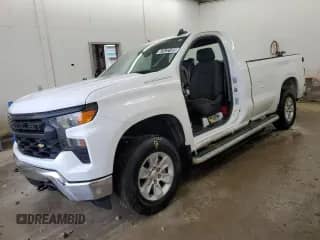 2024 Chevrolet Silverado 1500 Work Truck with VIN 3GCNAAED3RG352258, listed as a Copart auction lot 87472185 with 13,203 mi miles and Clean title. Bid and sale history available at DreamBid. Image 1.