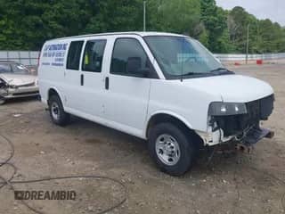 2018 Chevrolet Express Cargo с VIN 1GCWGAFG9J1344695, выставлен на аукционе IAAI как лот 42231830 с пробегом 147 926 миль миль и . История ставок и продаж доступна на DreamBid. Изображение 1.