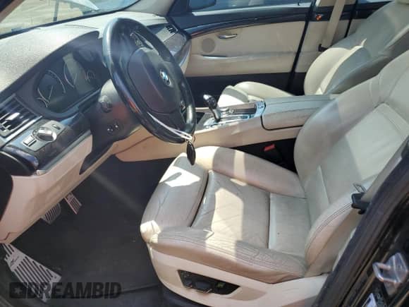 2010 BMW 5 Series 550i Gran Turismo with VIN WBASN4C56AC208485, listed as a Copart auction lot 61172245 with 89,140 mi miles and Salvage title. Bid and sale history available at DreamBid. Image 7.