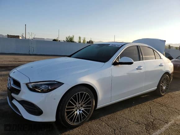 2023 Mercedes-Benz C 300 z VIN W1KAF4GB6PR128868, wystawiony jako Copart lot #70596715 z przebiegiem 20 775 mil mil oraz Szkoda całkowita • Salvage title. Historia ofert i sprzedaży dostępna na DreamBid. Obrazek 1.