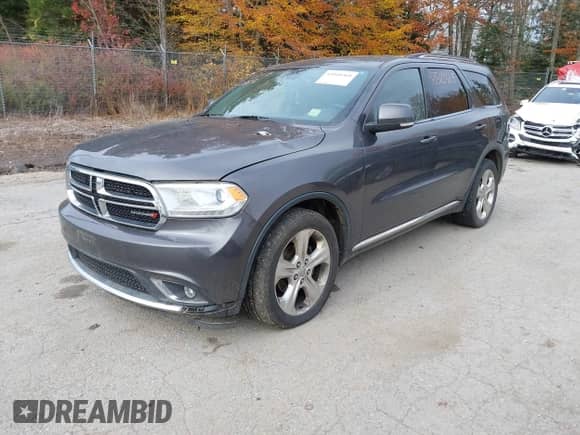 2014 Dodge Durango Limited z VIN 1C4RDHDG4EC494211, wystawiony jako IAAI lot #43510369 z przebiegiem 255 518 mil mil oraz . Historia ofert i sprzedaży dostępna na DreamBid. Obrazek 2.