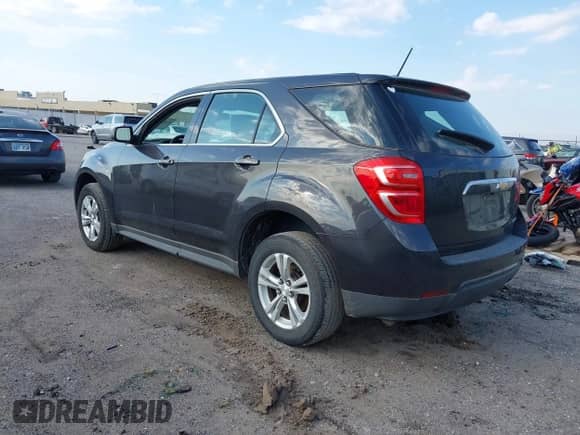 2016 Chevrolet Equinox LS z VIN 2GNALBEK3G6344772, wystawiony jako IAAI lot #43444710 z przebiegiem 147 923 mil mil oraz . Historia ofert i sprzedaży dostępna na DreamBid. Obrazek 3.