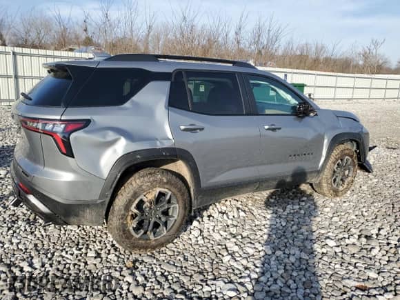 2025 Chevrolet Equinox AWD ACTIV с VIN 3GNAXSEG3SL168696, выставлен на аукционе Copart как лот 86606894 с пробегом 313 миль миль и Списание • Salvage title. История ставок и продаж доступна на DreamBid. Изображение 3.