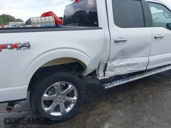 2023 Ford F-150 XL with VIN 1FTFW1E57PKD28761, listed as a IAAI auction lot 43329105 with 26,076 mi miles and . Bid and sale history available at DreamBid. Image 6.