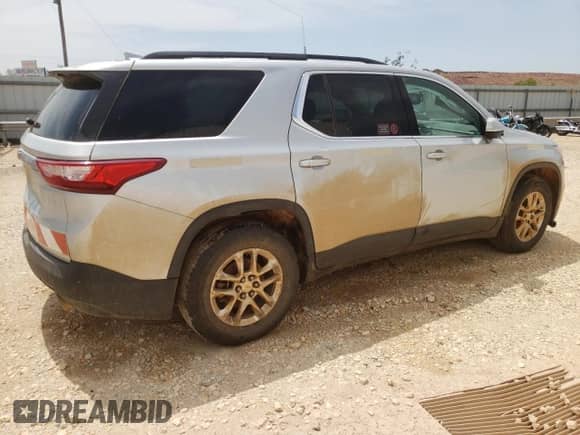 2019 Chevrolet Traverse LT Cloth with VIN 1GNEVMKW4KJ232699, listed as a Copart auction lot 56534004 with 127,406 mi miles and Clean title. Bid and sale history available at DreamBid. Image 3.