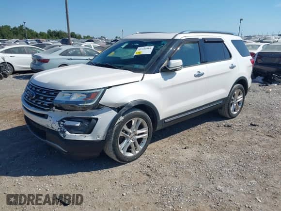 2017 Ford Explorer Limited z VIN 1FM5K8FH1HGA06917, wystawiony jako IAAI lot #43126985 z przebiegiem 110 203 mil mil oraz . Historia ofert i sprzedaży dostępna na DreamBid. Obrazek 2.