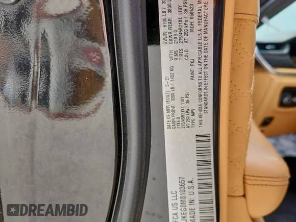 2021 Jeep Grand Cherokee Summit Reserve with VIN 1C4RJKEG0M8103657, listed as a Copart auction lot 70553005 with 91,168 mi miles and Salvage title. Bid and sale history available at DreamBid. Image 14.