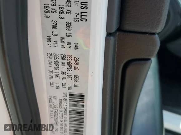 2016 Jeep Grand Cherokee 75th Anniversary with VIN 1C4RJEAG8GC500980, listed as a Copart auction lot 69875665 with 132,237 mi miles and Salvage title. Bid and sale history available at DreamBid. Image 13.