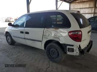 2005 Dodge Caravan Cargo with VIN 1D4GP21E05B359640, listed as a Copart auction lot 75263494 with 106,537 mi miles and Salvage title. Bid and sale history available at DreamBid. Image 2.