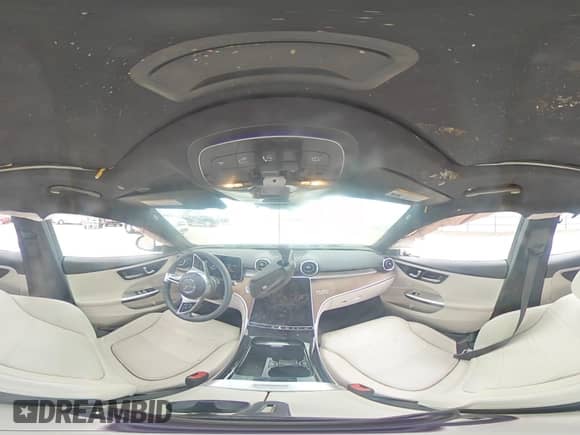 2022 Mercedes-Benz C 300 with VIN W1KAF4GB8NR057007, listed as a Copart auction lot 80397405 with 48,512 mi miles and Salvage title. Bid and sale history available at DreamBid. Image 14.