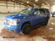 2020 Chevrolet Tahoe Commercial with VIN 1GNSKDEC1LR244762, listed as a Copart auction lot 81303665 with 118,167 mi miles and Clean title. Bid and sale history available at DreamBid. Image 1.