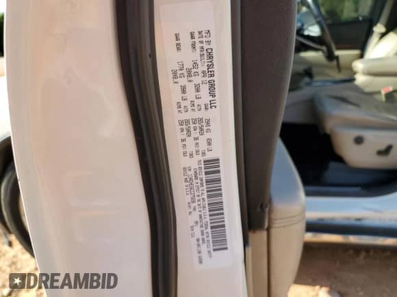 2012 Dodge Durango Citadel with VIN 1C4RDHEG6CC275696, listed as a Copart auction lot 54186635 with 147,764 mi miles and Salvage title. Bid and sale history available at DreamBid. Image 13.