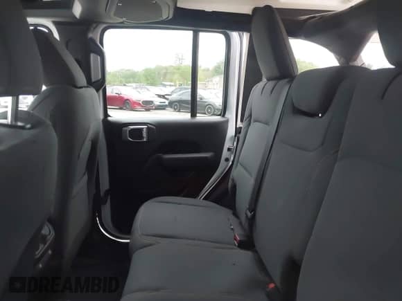 2025 Jeep Wrangler Sport S with VIN 1C4PJXDN4SW540350, listed as a IAAI auction lot 42308186 with 1,309 mi miles and . Bid and sale history available at DreamBid. Image 8.