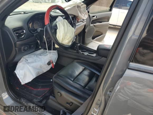 2023 Dodge Durango R/T Plus with VIN 1C4SDHCT5PC616903, listed as a Copart auction lot 52635365 with 61,423 mi miles and Salvage title. Bid and sale history available at DreamBid. Image 7.