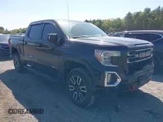 2020 GMC Sierra 1500 AT4 with VIN 1GTP9EEL7LZ342159, listed as a IAAI auction lot 42249093 with 201,504 mi miles and . Bid and sale history available at DreamBid. Image 1.
